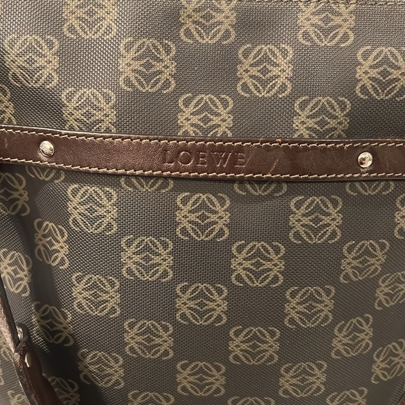 Authentic LOEWE Canvas Shoulder/Crossbody Bag - Picture 3 of 17